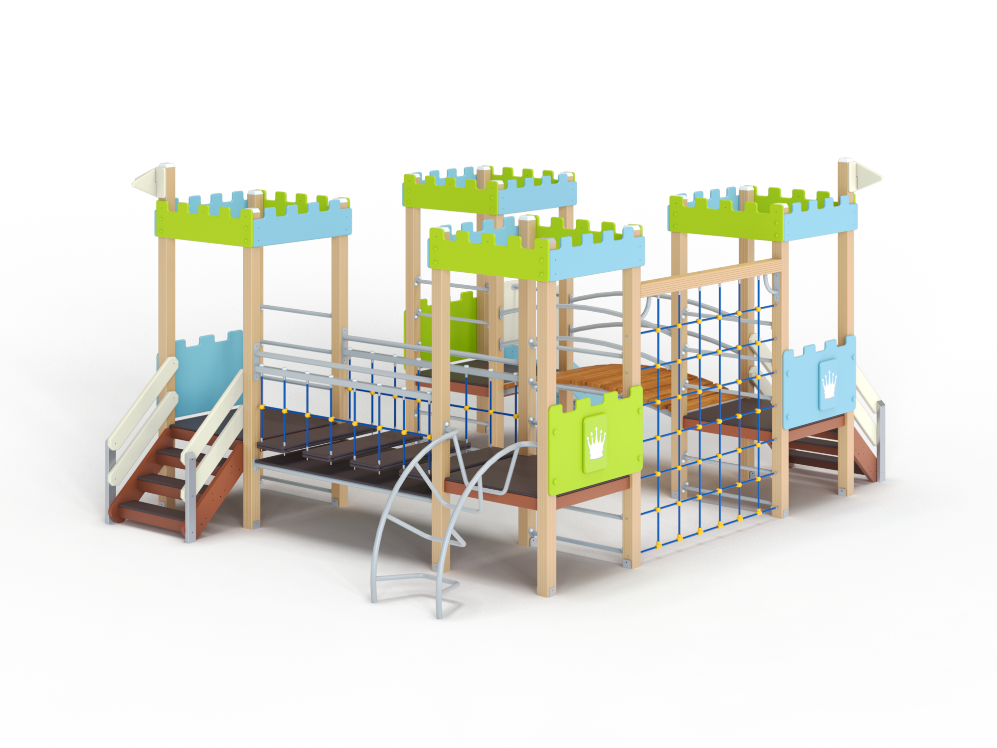 ДИК 4.05-ДПК Детский игровой комплекс Н=700 мм