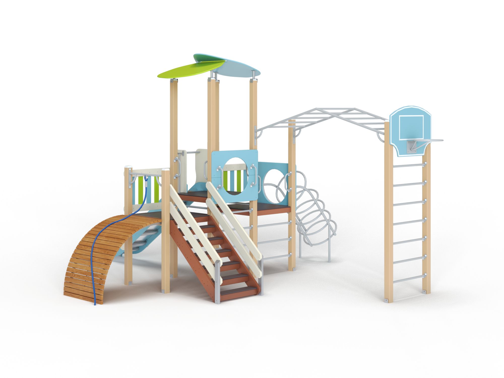 ДИК 3.051-ДПК Детский игровой комплекс Н=1500 мм