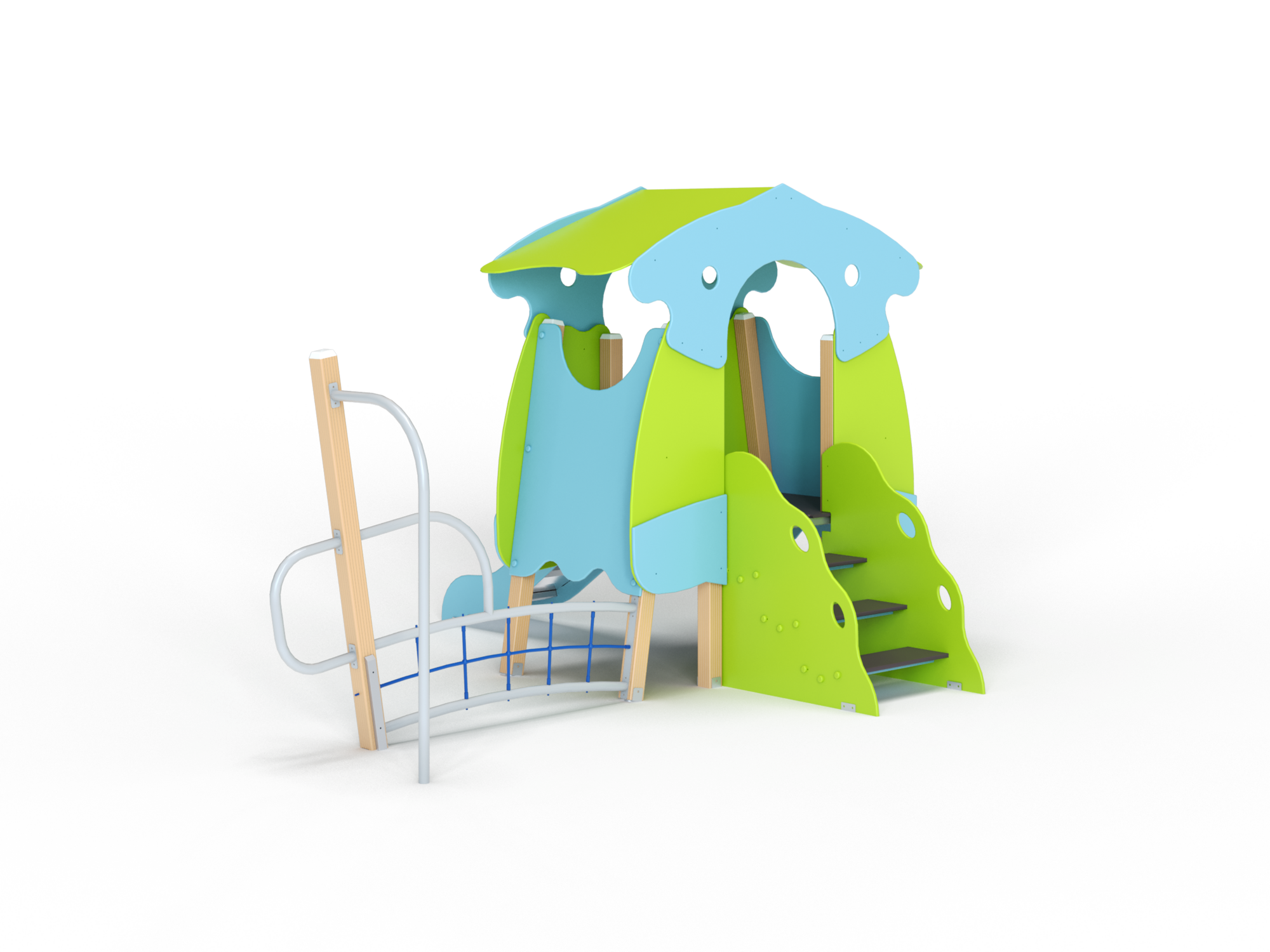 ДИК 1.37-ДПК Детский игровой комплекс горка Н=900