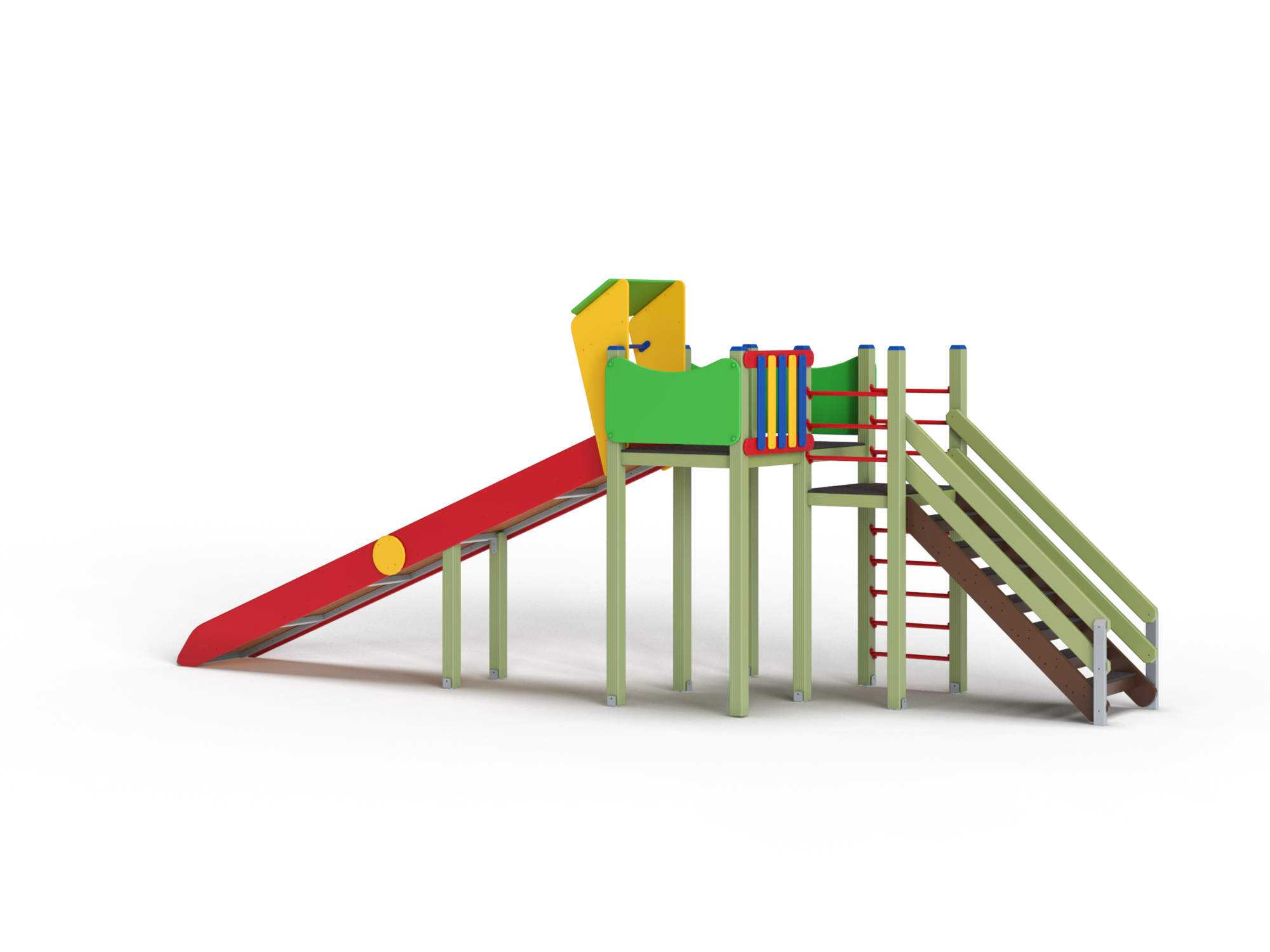 ДИО 5.16-ДЕРЕВО Зимняя горка Н=1800 