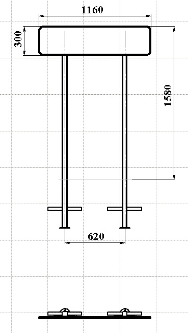 ДОУ 6.35 Знак-разметка направление на право (1.34.1)