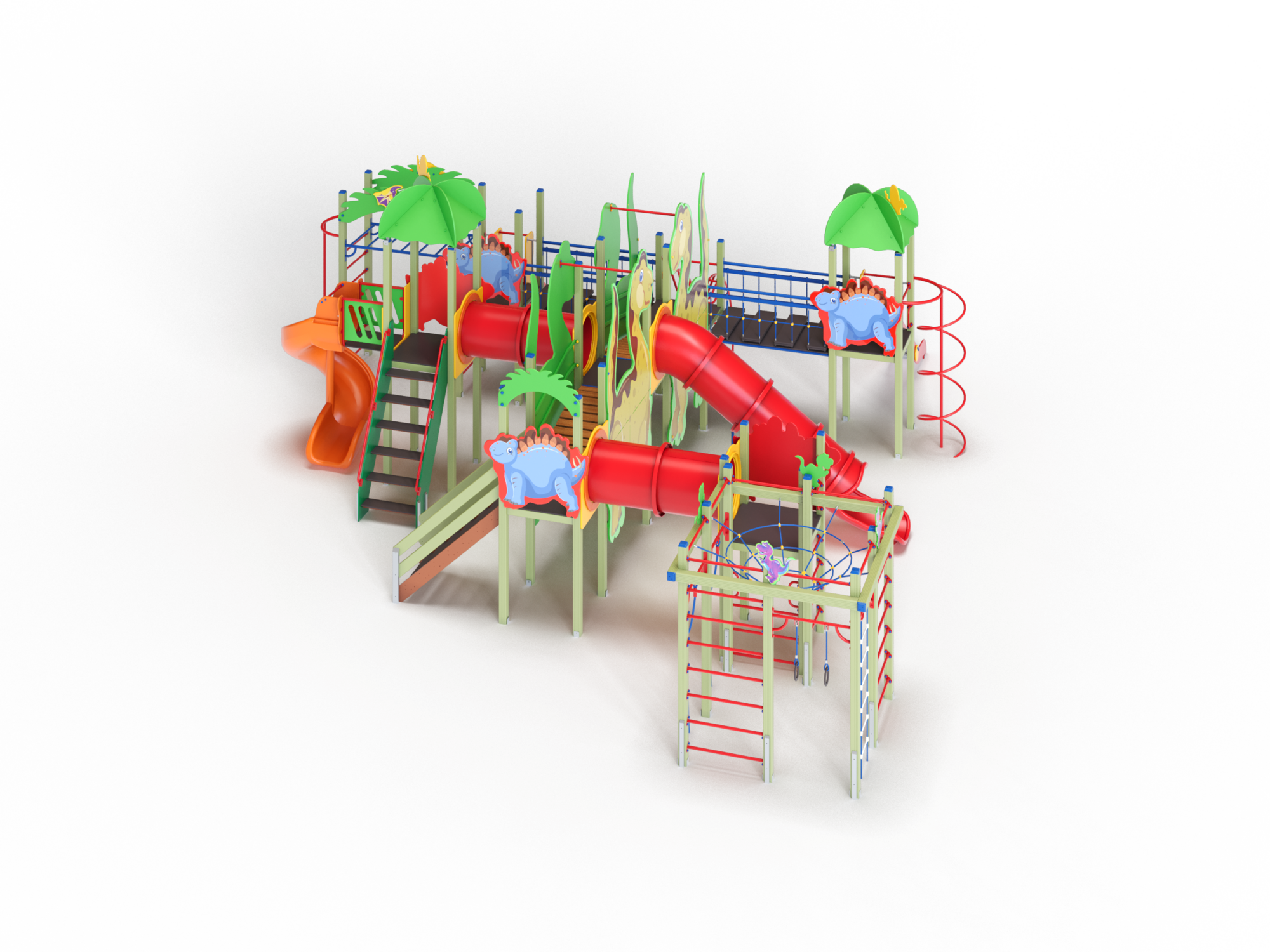 ДИК 9.203 Детский игровой комплекс Н=1500 мм,1800 мм