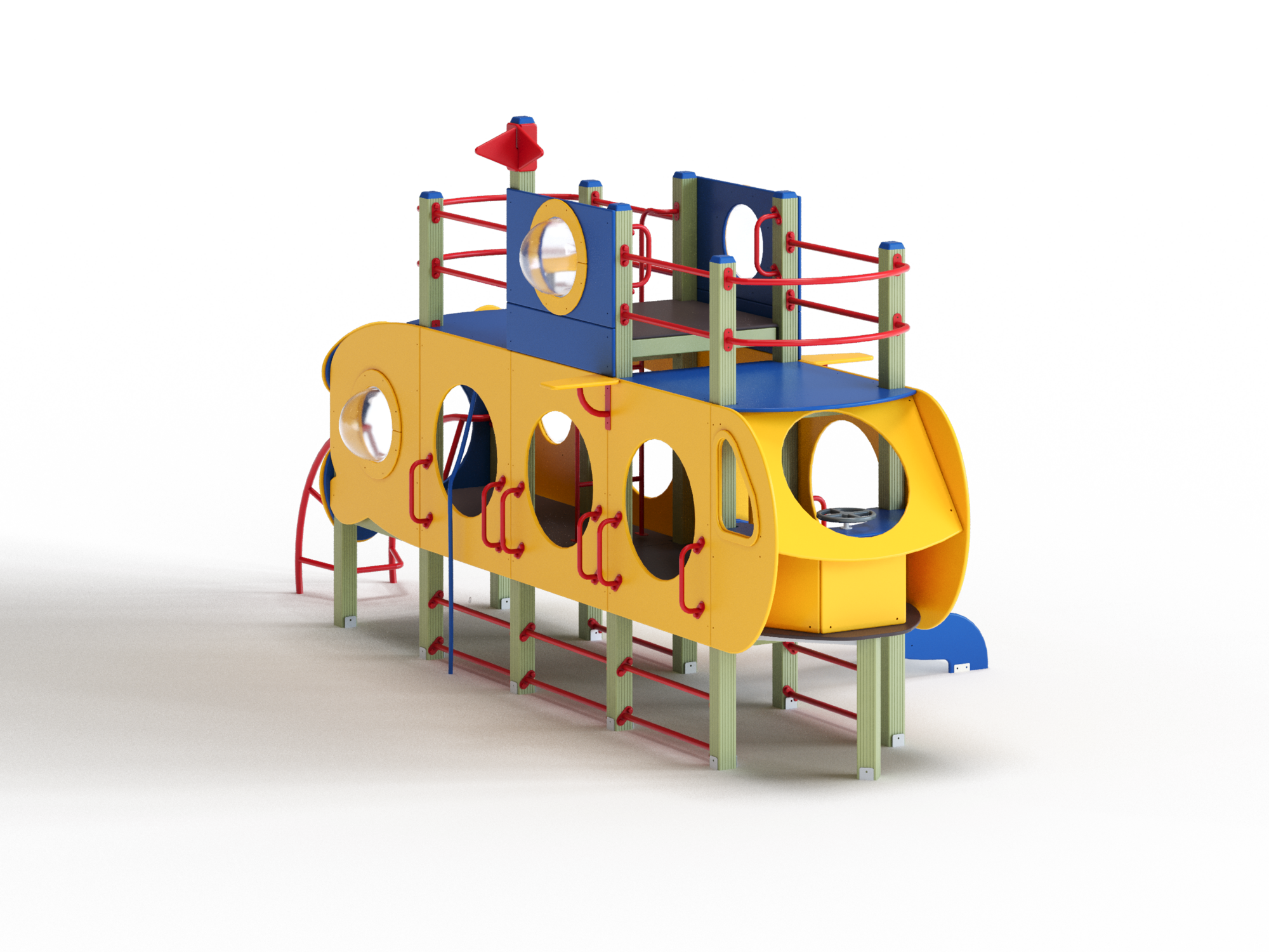 ДИК 2.39-ДЕРЕВО Детский игровой комплекс Н=700 мм