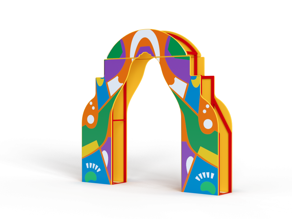 МФ 7.221 Входная Арка Граффити 