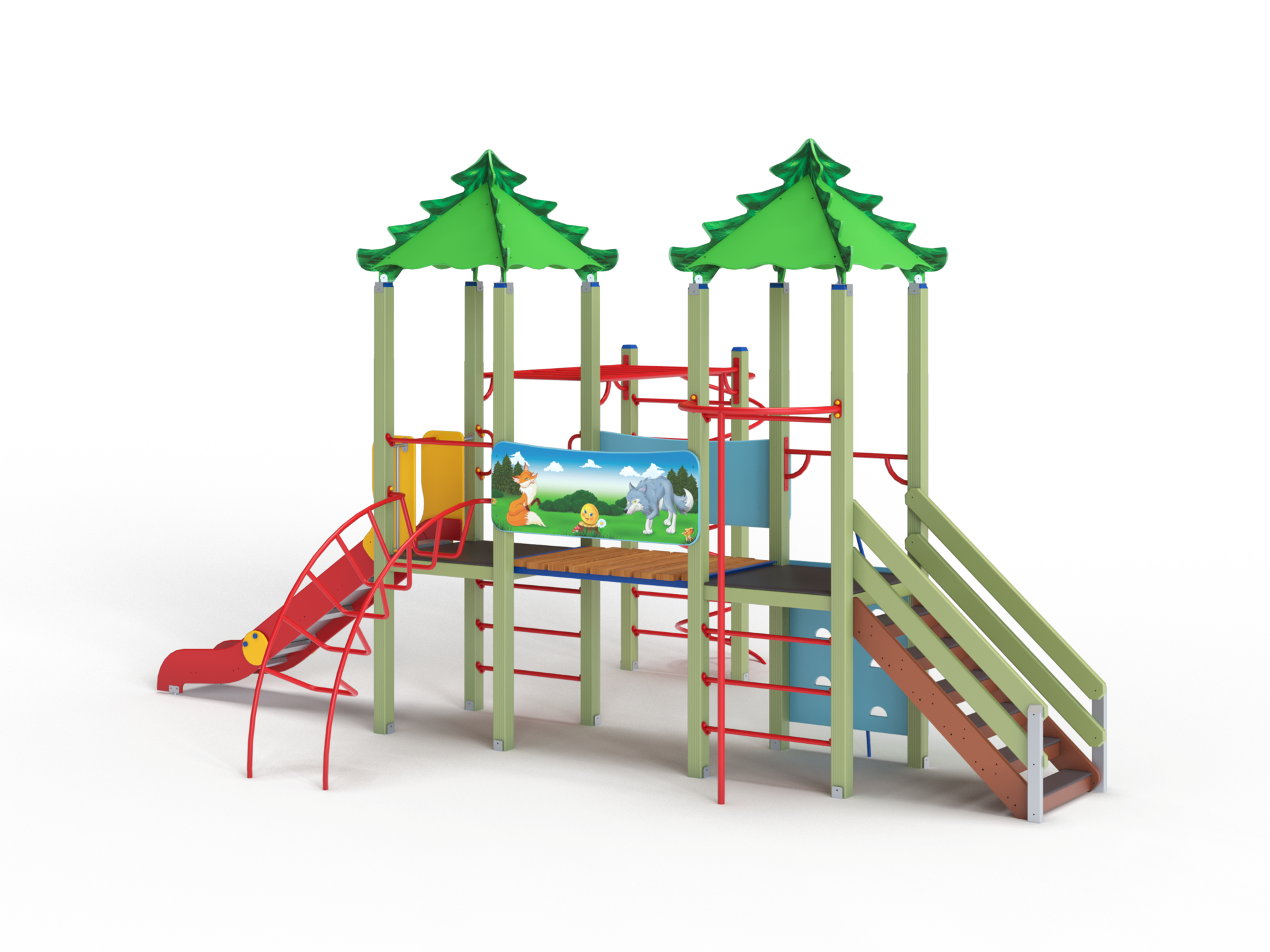 ДИК 2.40 Детский игровой комплекс Н=1200 мм