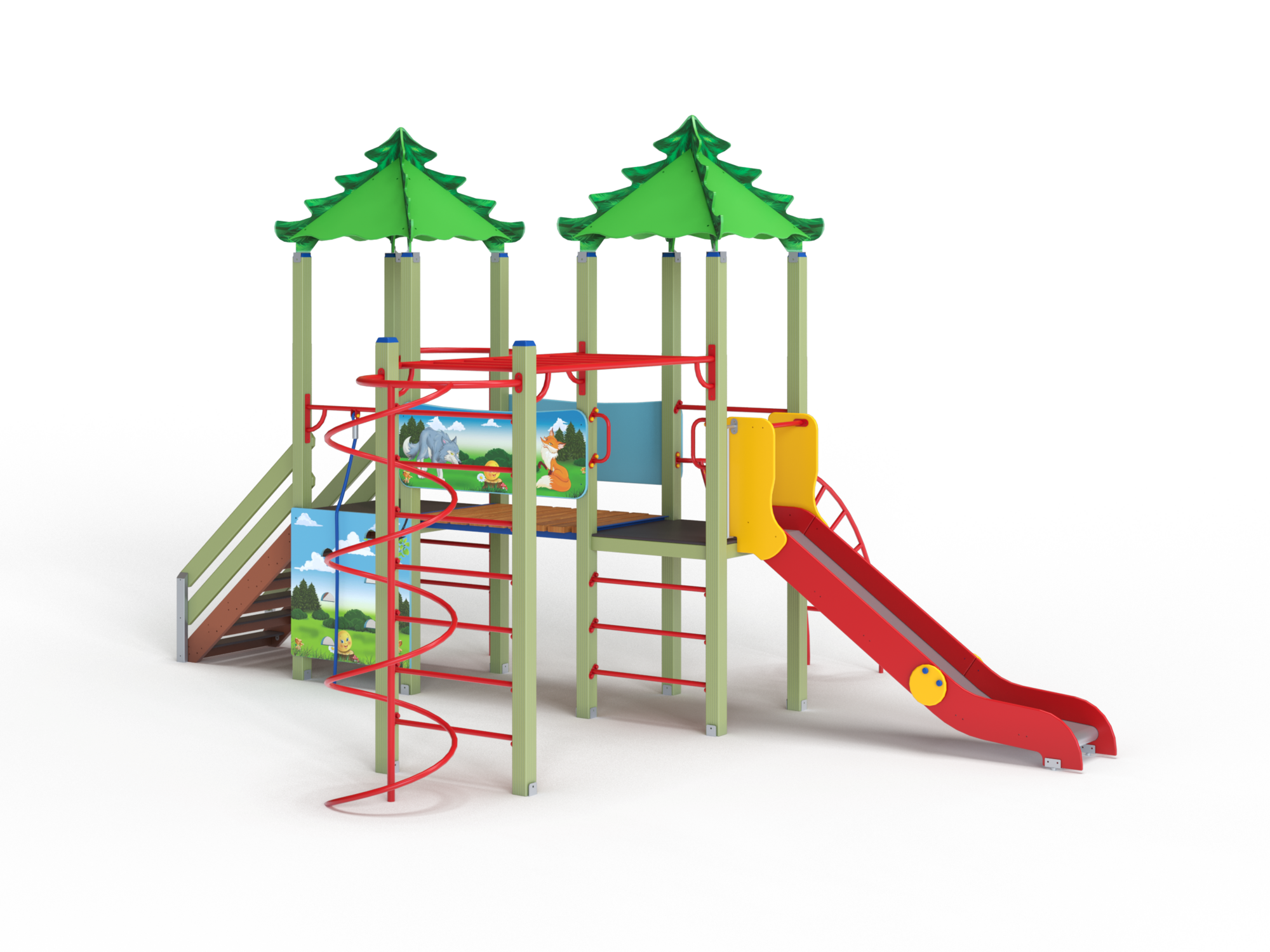 ДИК 2.40 Детский игровой комплекс Н=1200 мм
