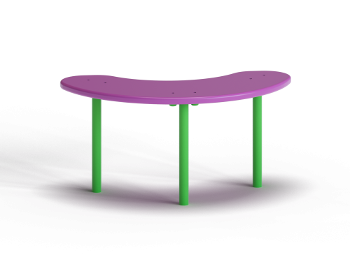 МФ 3.052 Столик для песочницы овальный