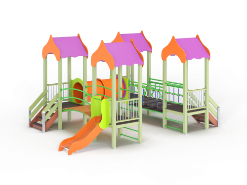 ДИК 4.07-ДЕРЕВО Детский игровой комплекс Н=700