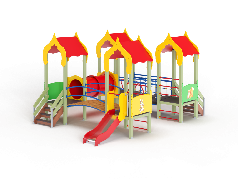 ДИК 4.09-ДЕРЕВО Детский игровой комплекс Н=700 мм