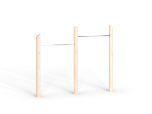 ДП 7.325 Турник на бревнах