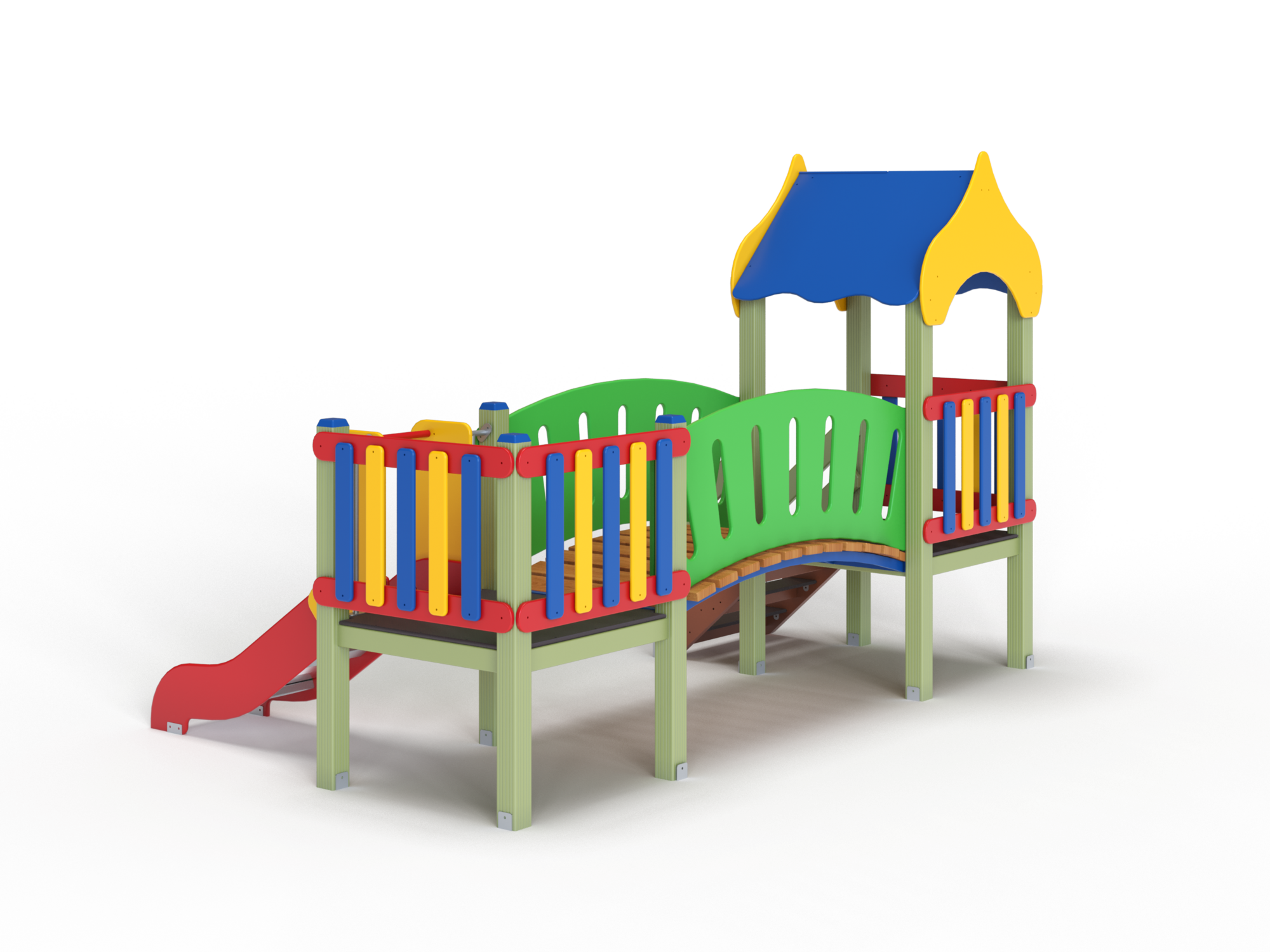 ДИК 2.093-ДЕРЕВО Детский игровой комплекс Н=700 мм