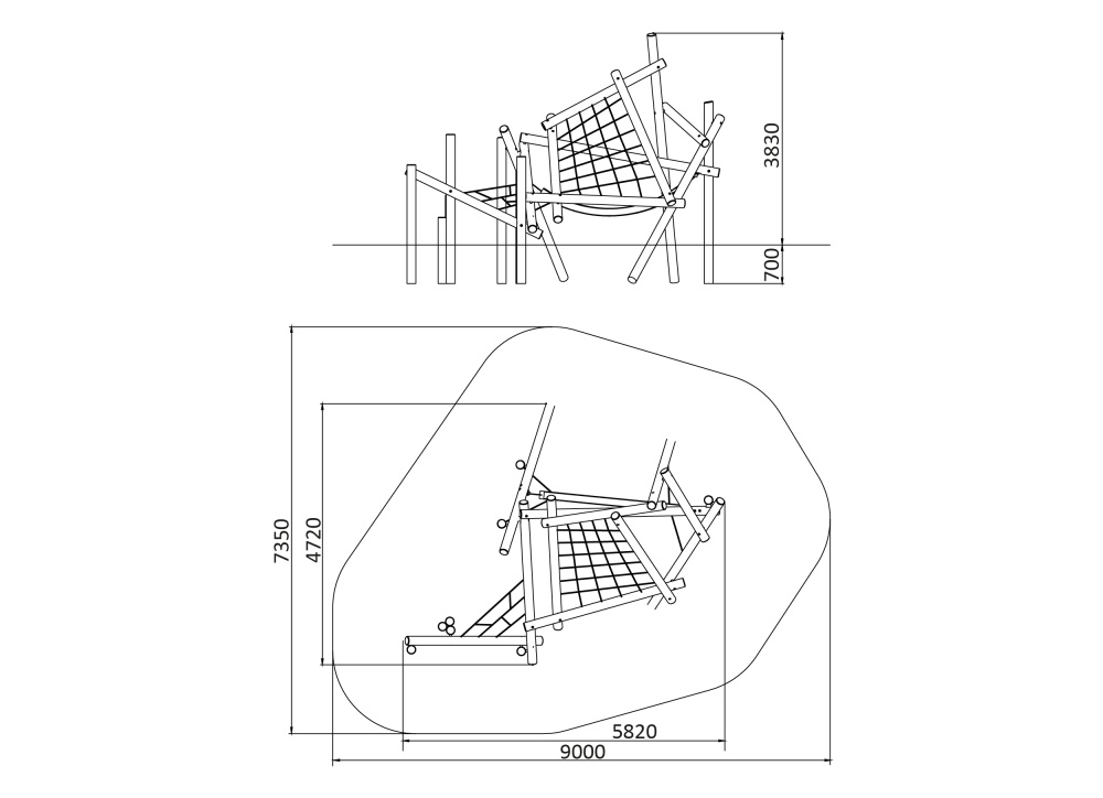 ДП 3.167-К Комплекс на бревнах