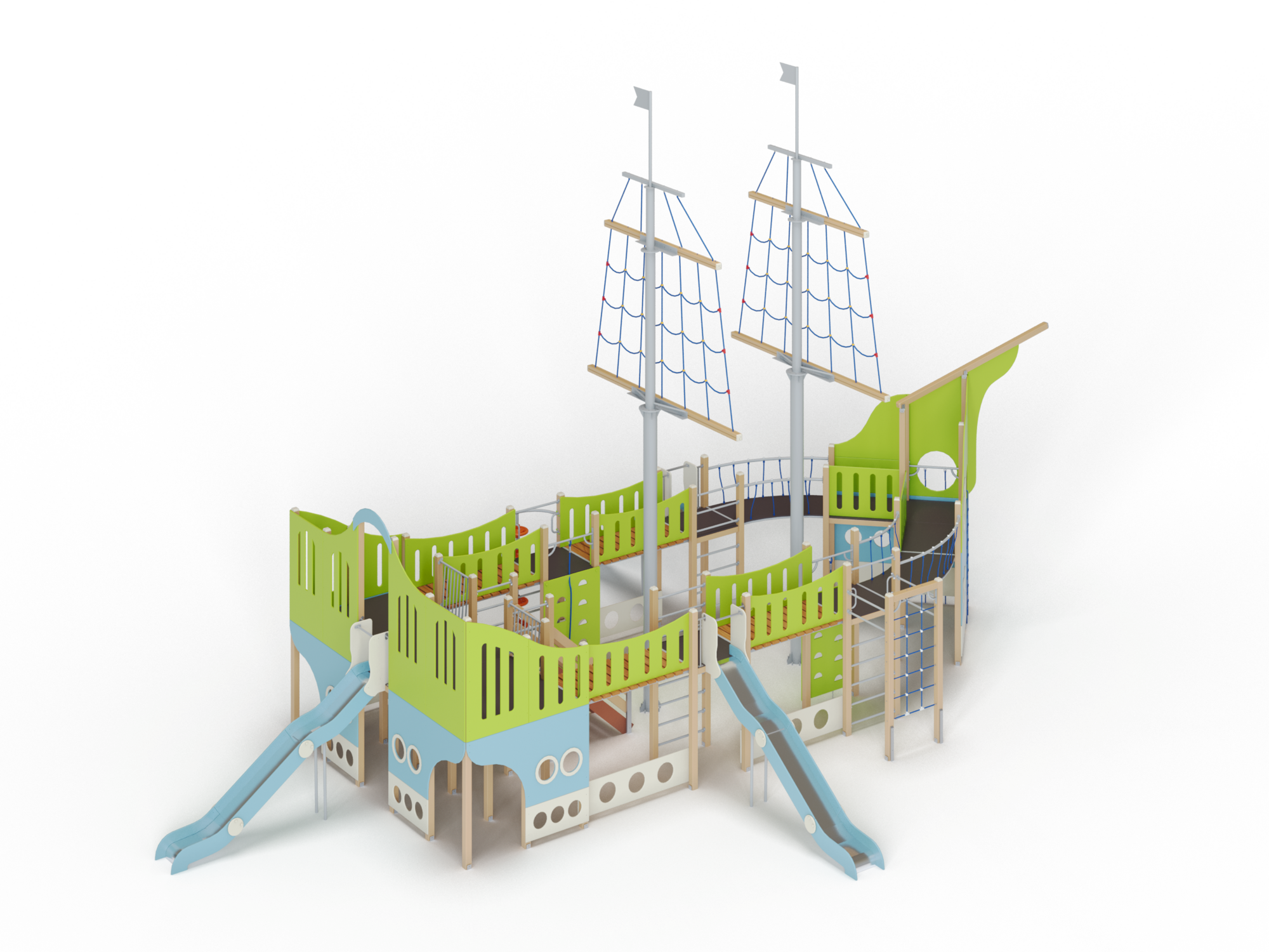 ДИК 7.042-ДЕРЕВО Детский игровой комплекс Н=1800 мм