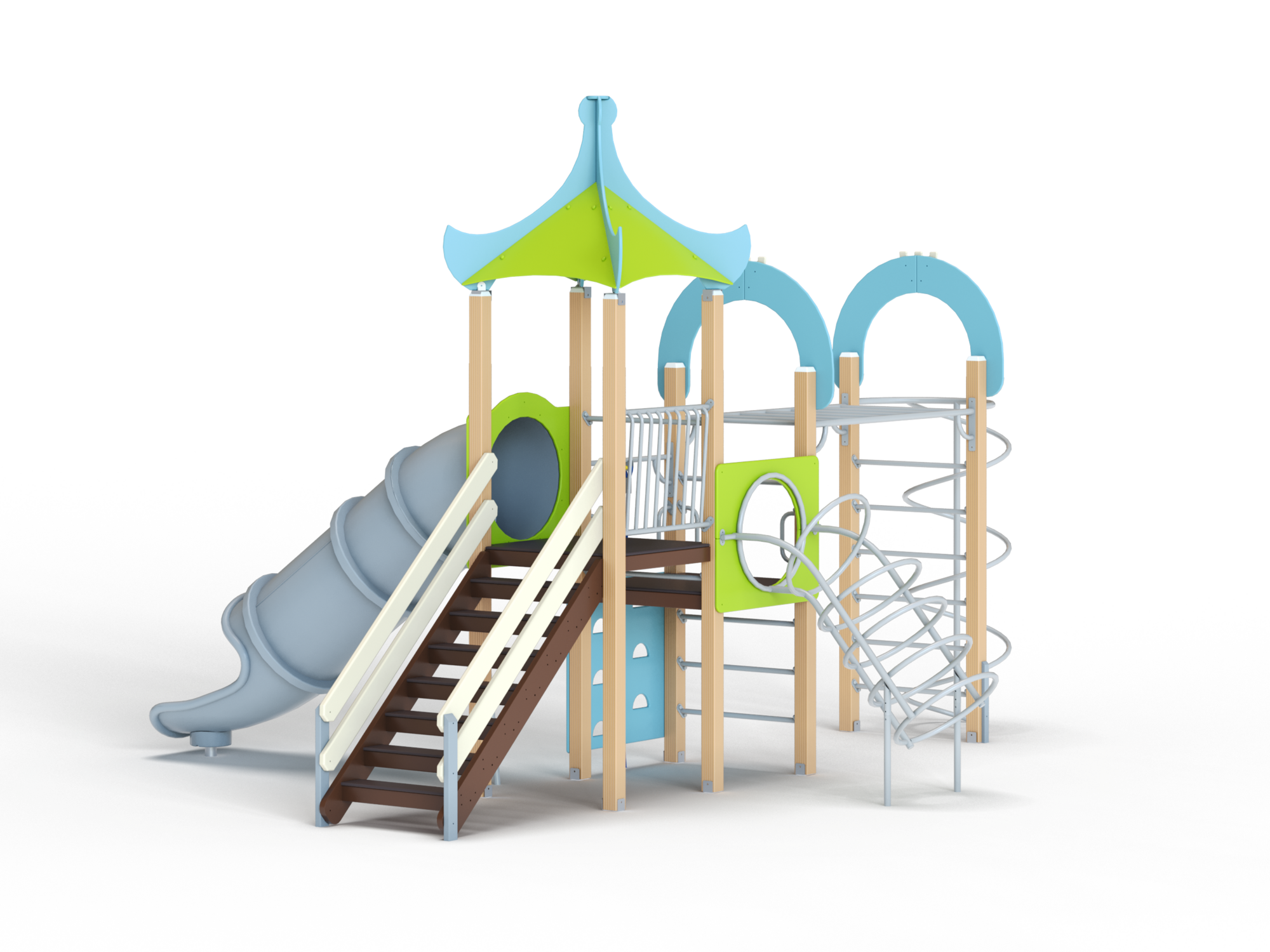 ДИК 1.253-ДПК Детский игровой комплекс Н=1500