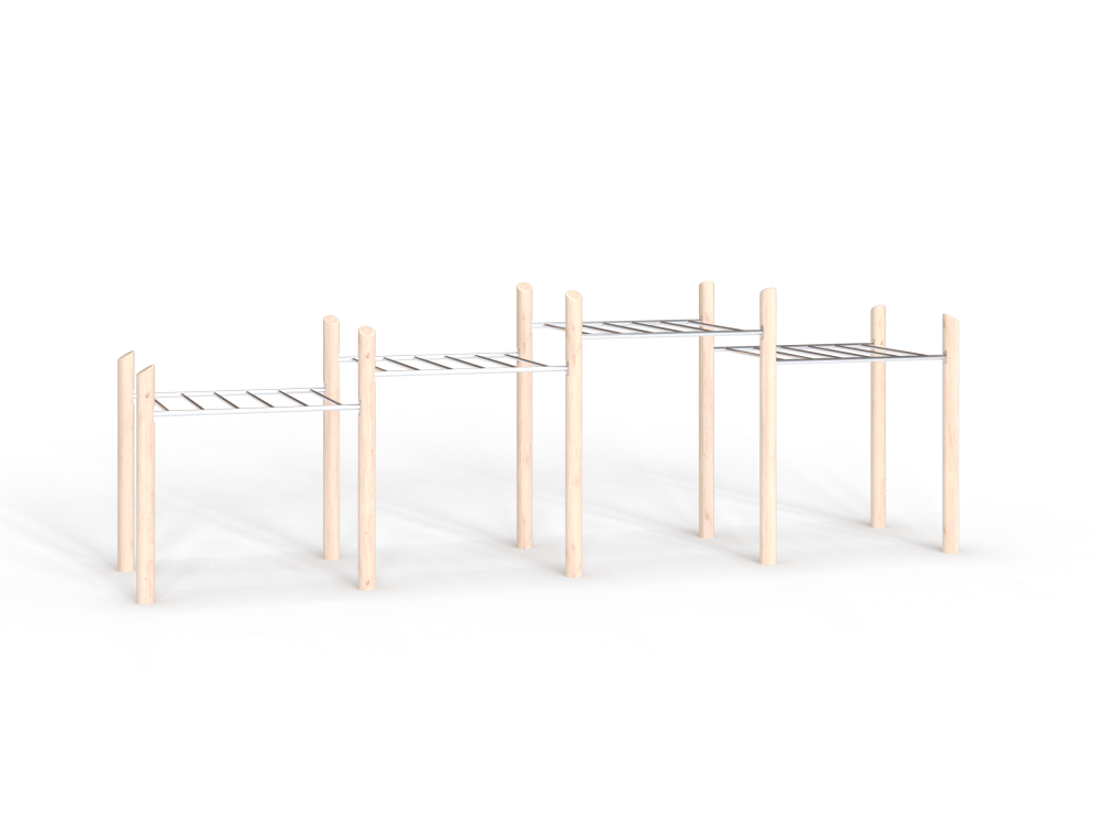 ДП 7.395-К Комплекс универсальный на бревнах