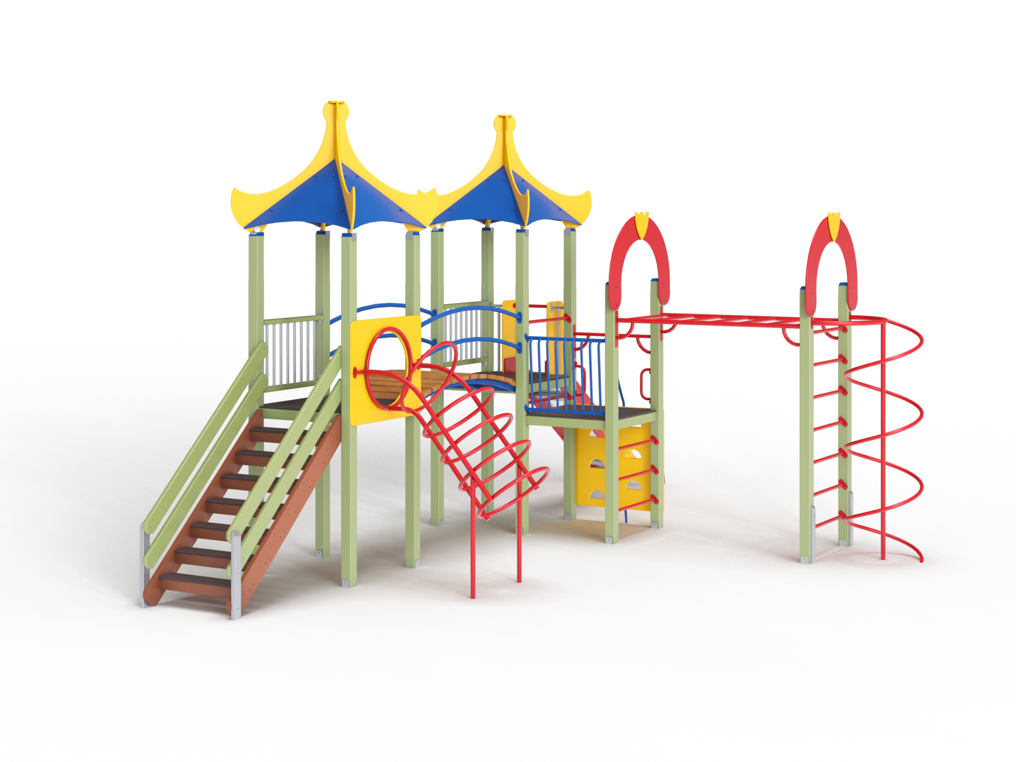 ДИК 3.04-ДЕРЕВО Детский игровой комплекс Н=1500 мм