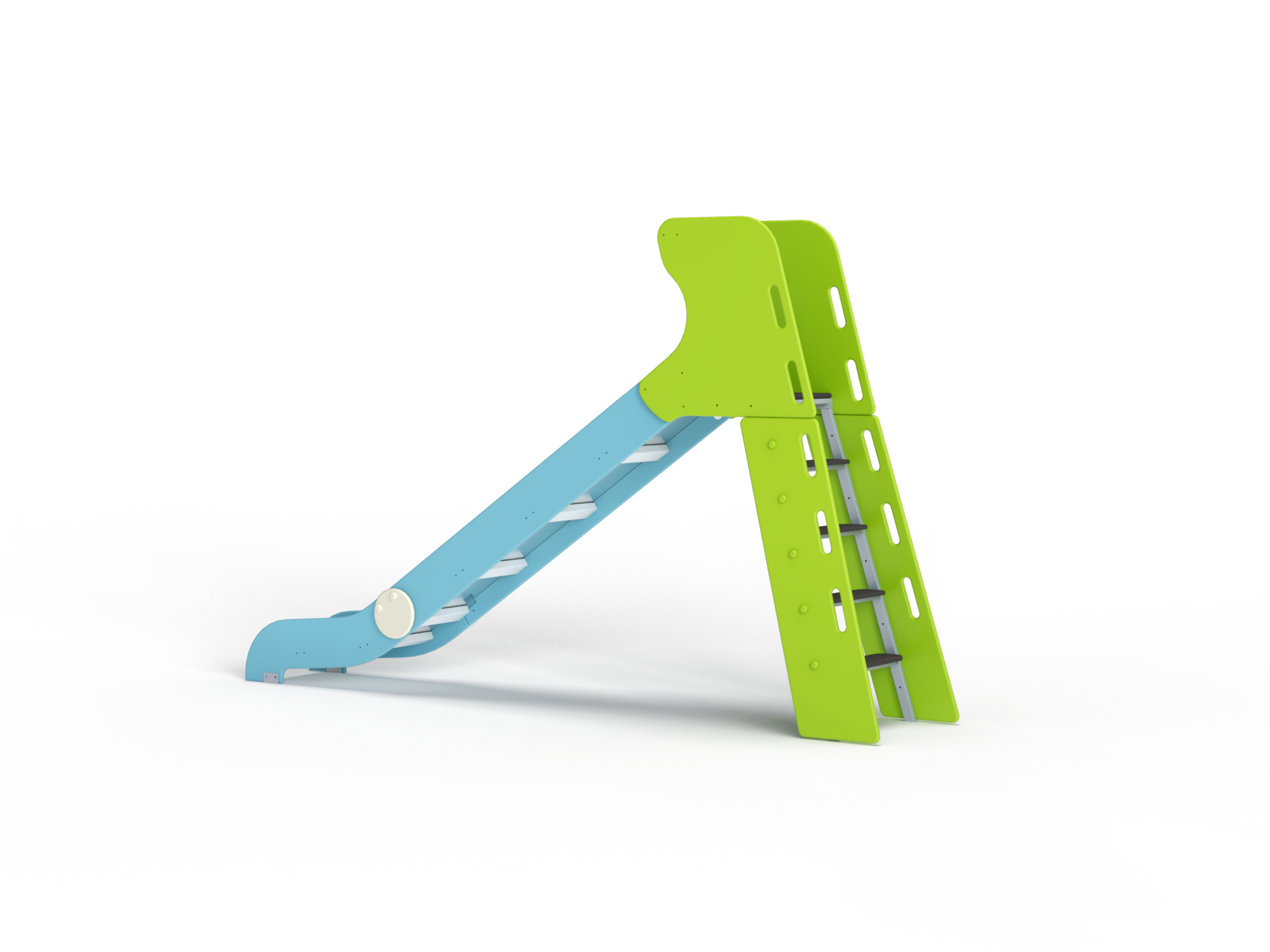 ДИО 5.043 Горка с деревянными перилами H=1500 мм