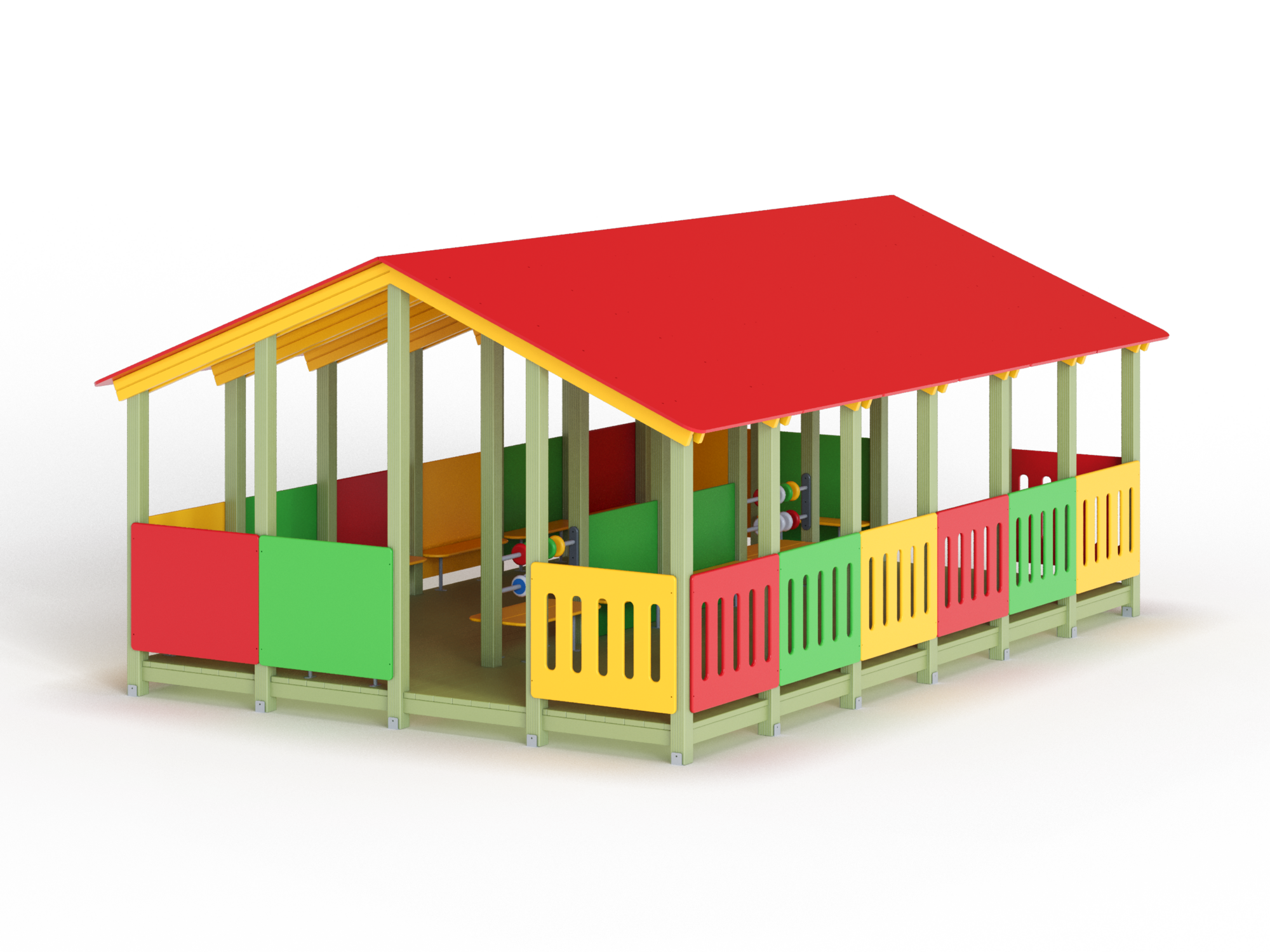 МФ 5.19-ДЕРЕВО Веранда деревянная