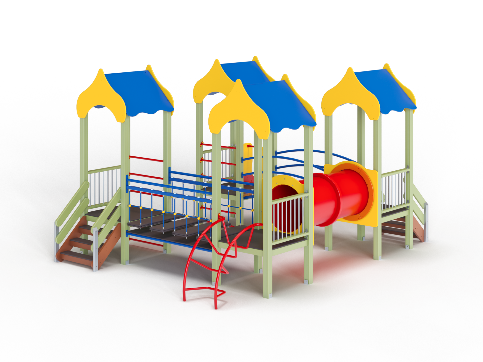 ДИК 4.07-ДЕРЕВО Детский игровой комплекс Н=700