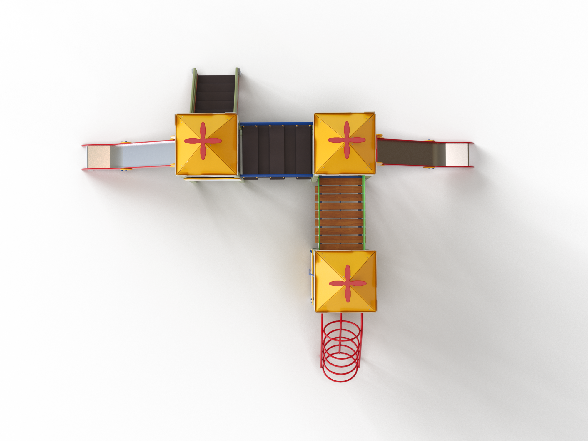 ДИК 3.117 Детский игровой комплекс Н=1200 мм
