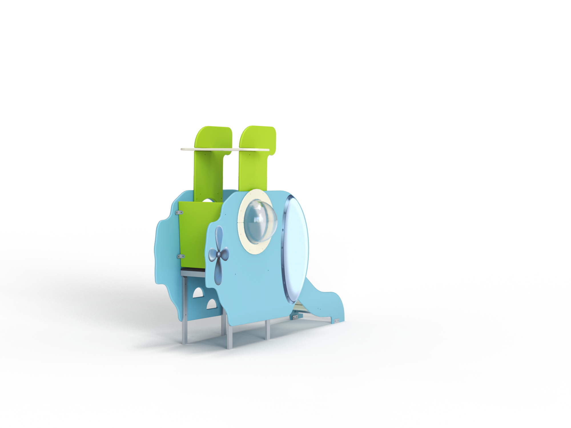 МФ 4.13 Подводная лодка с горкой Н=700 мм