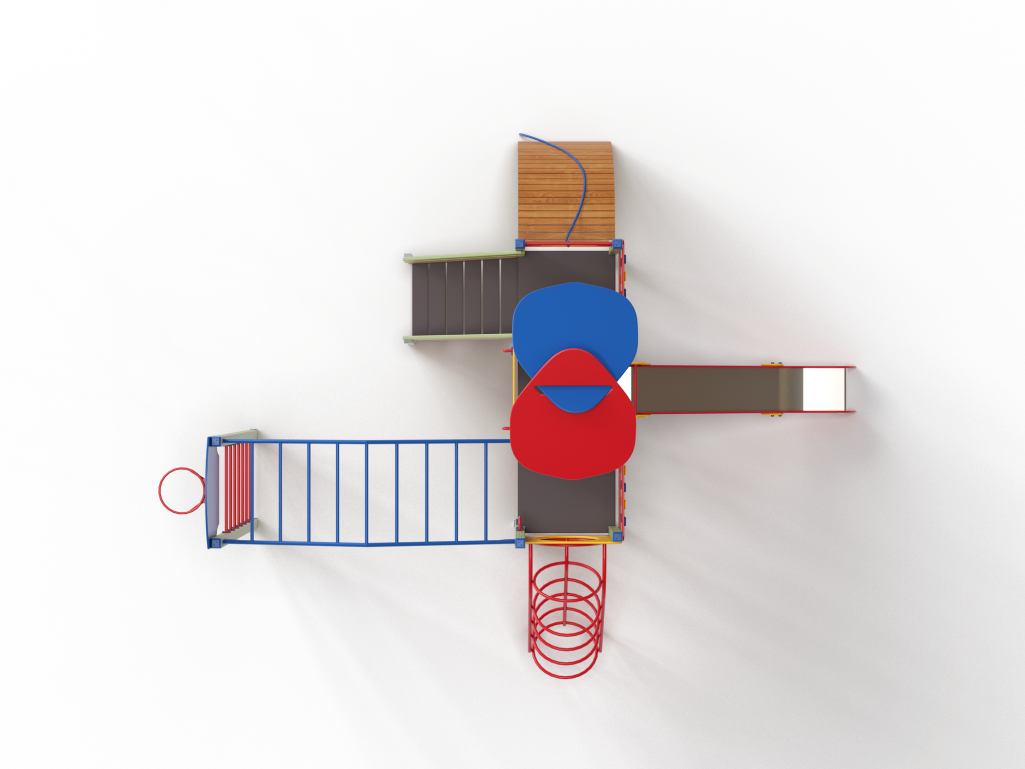 ДИК 3.051-ДЕРЕВО Детский игровой комплекс Н=1500 мм