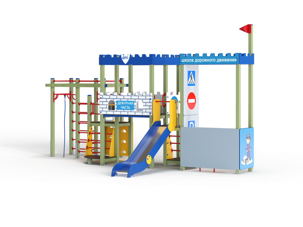 ДИК 9.115 Детский игроовой комплекс Н=1200 мм