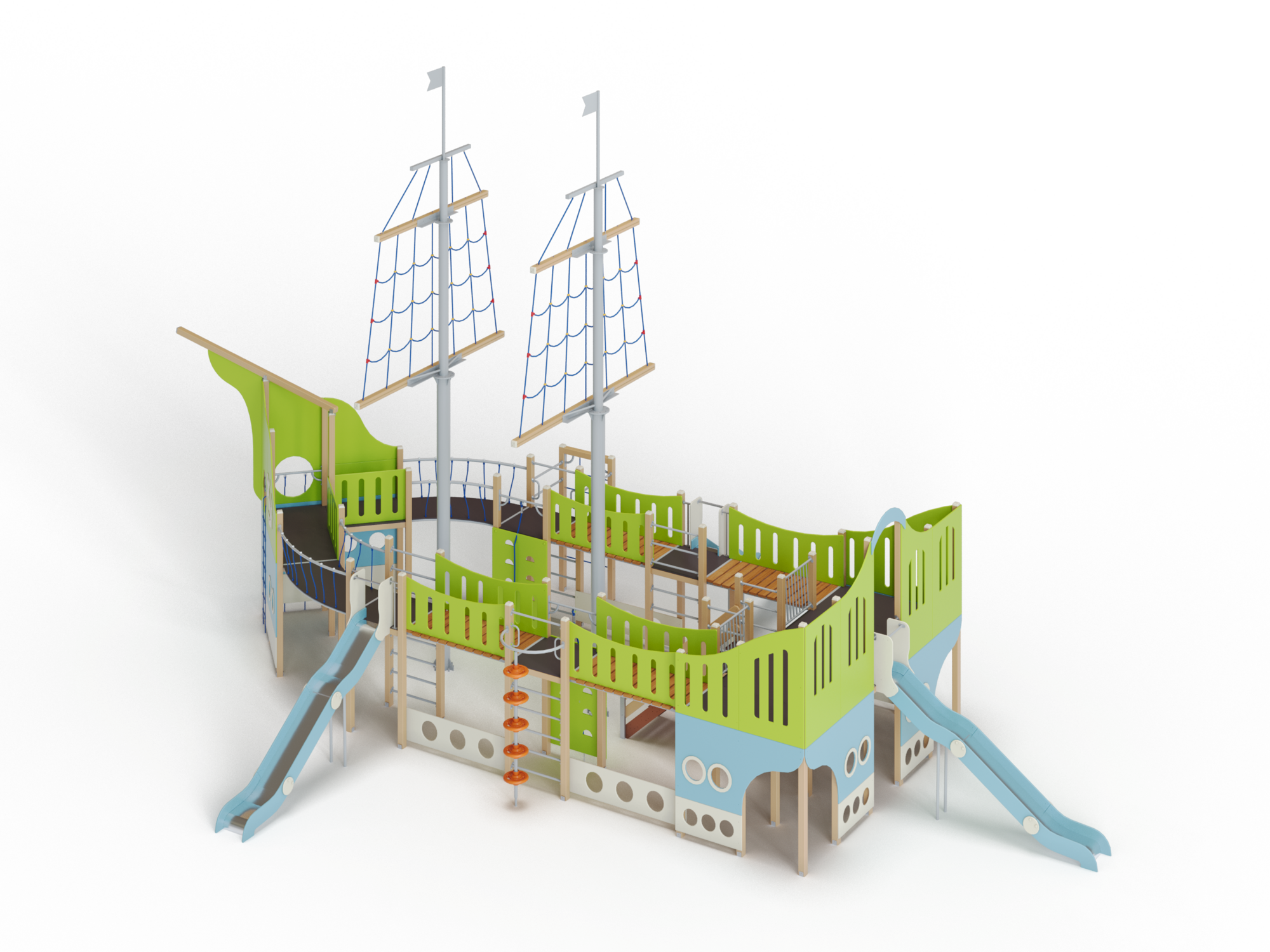 ДИК 7.042-ДЕРЕВО Детский игровой комплекс Н=1800 мм