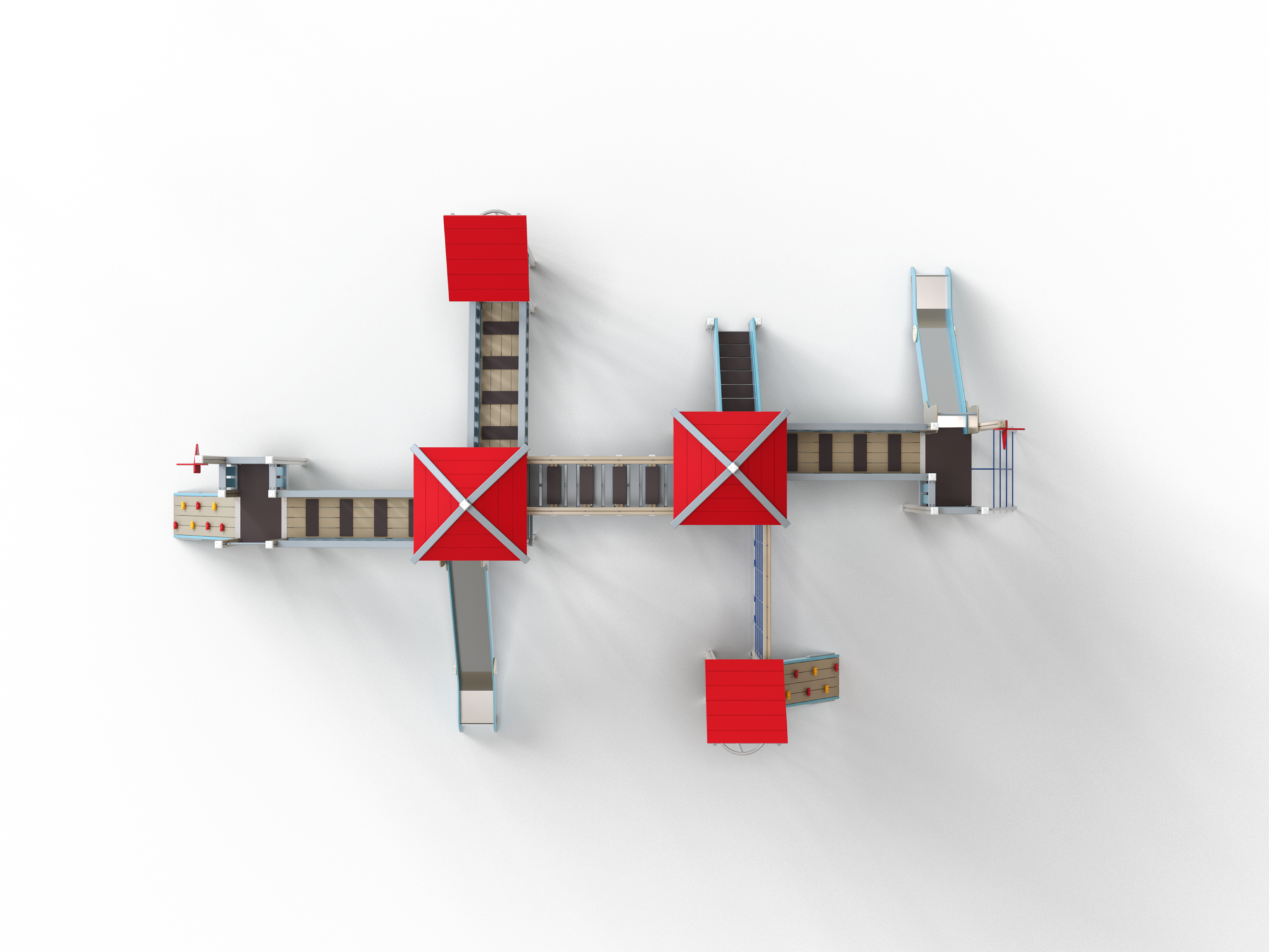 ДИК 5.11 Детский игровой комплекс Н=1200 мм, 1500 мм