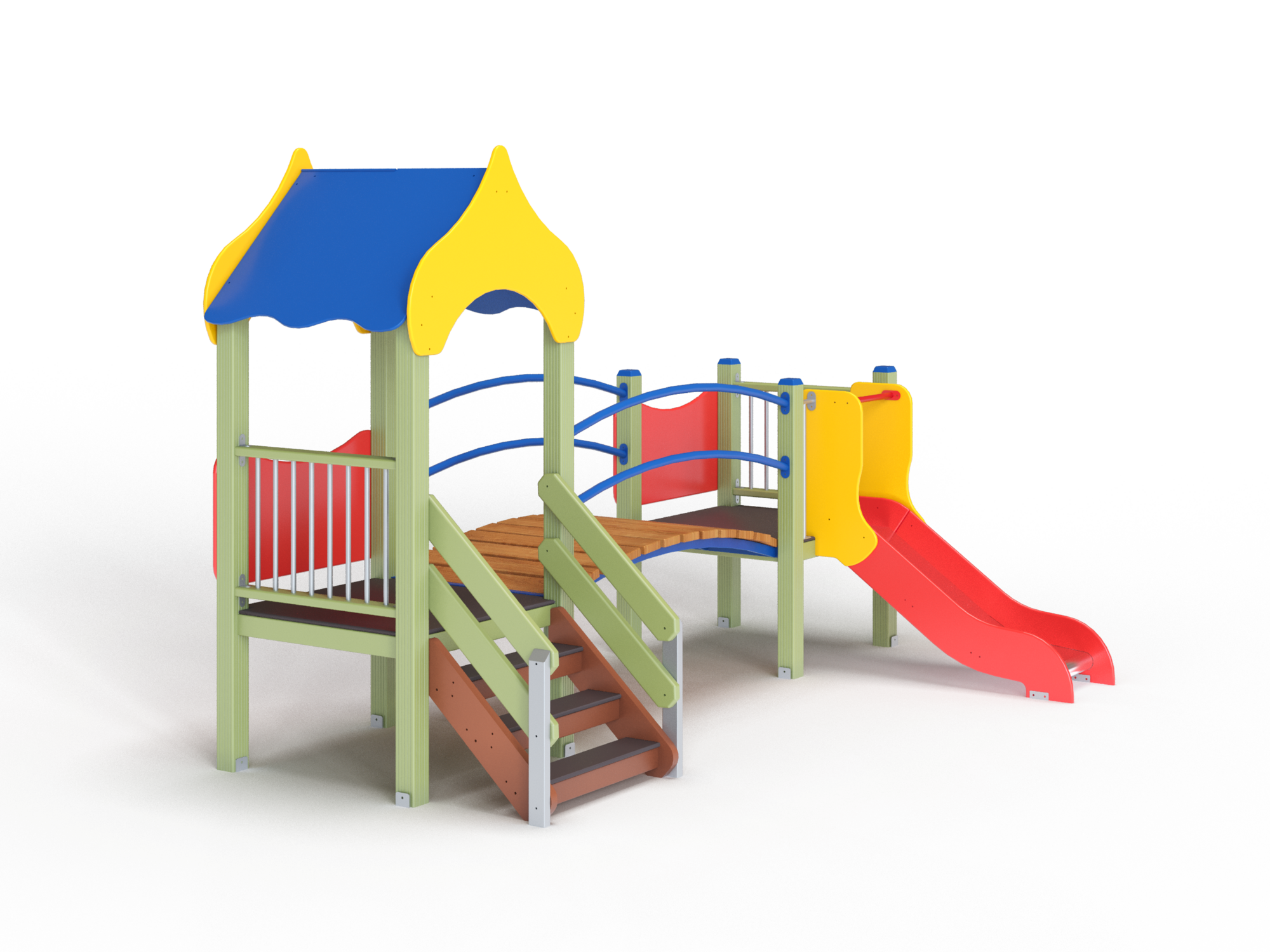 ДИК 2.091-ДЕРЕВО Детский игровой комплекс Н=700 мм