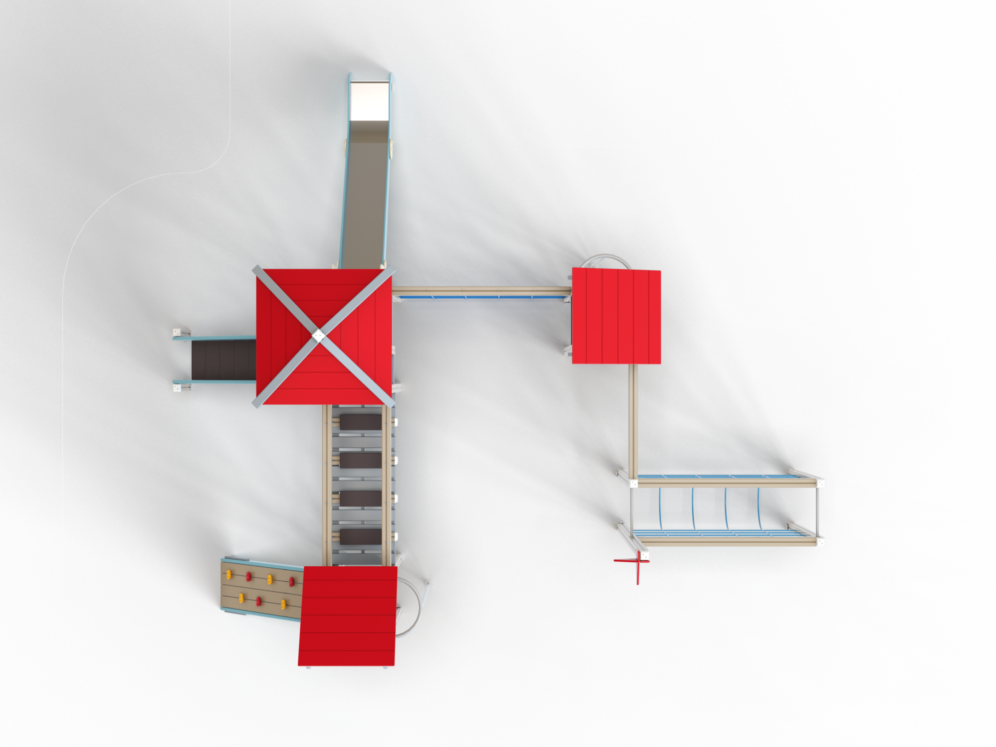 ДИК 3.29 Детский игровой комплекс Н=1500 мм