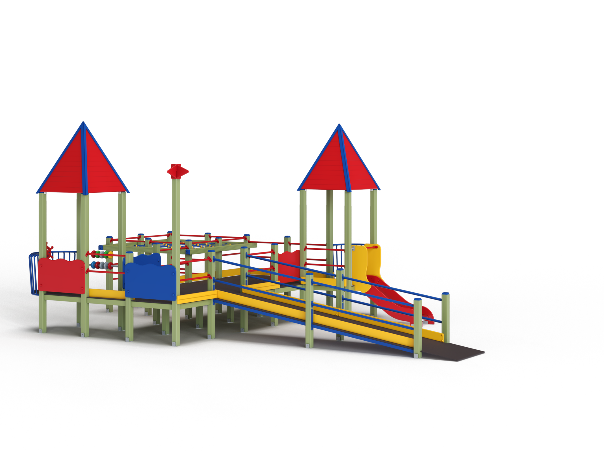 ДИК 3.22-ДЕРЕВО Детский игровой комплекс Н=700 мм