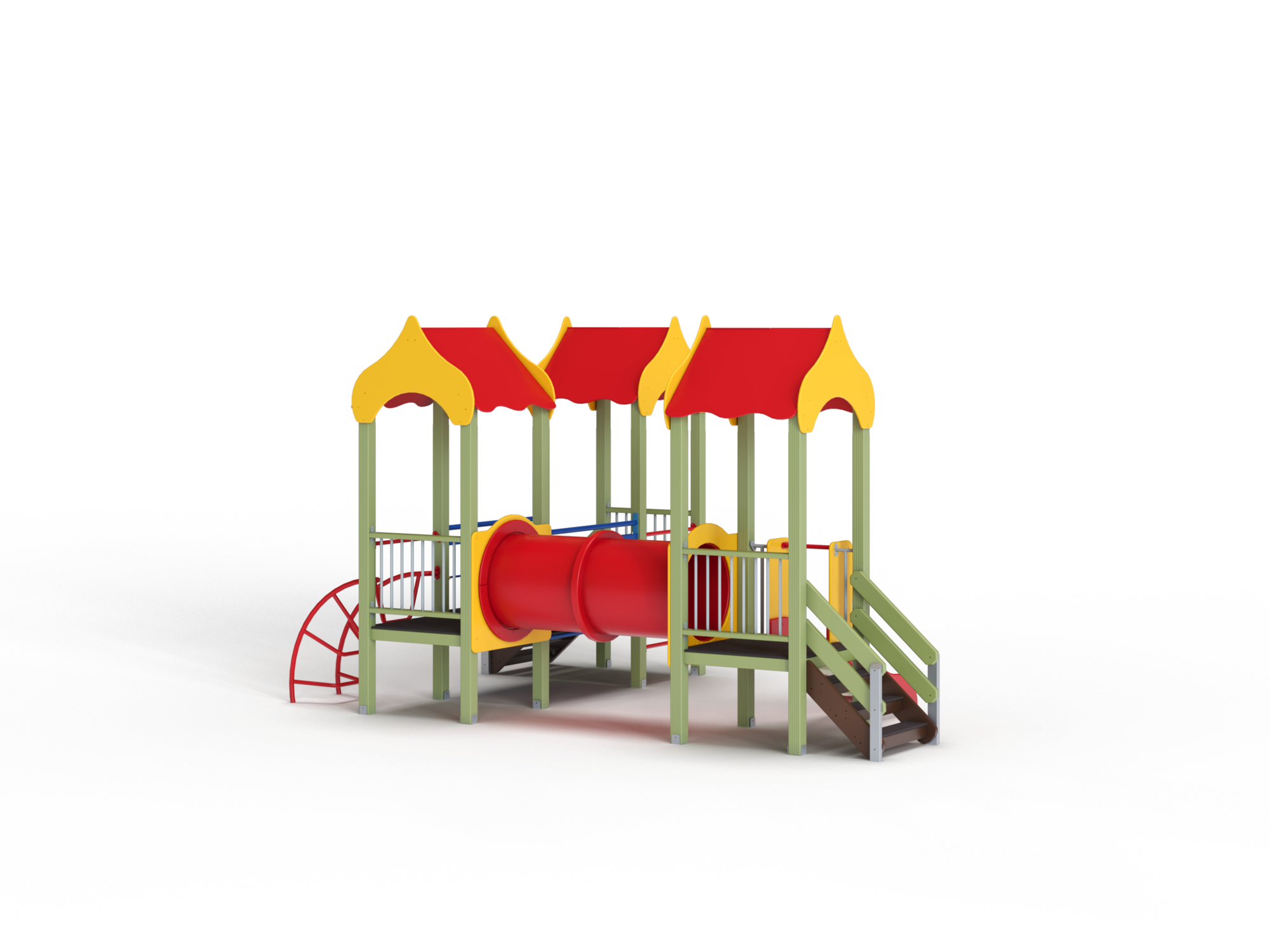 ДИК 3.08-ДЕРЕВО Детский игровой комплекс Н=700 мм