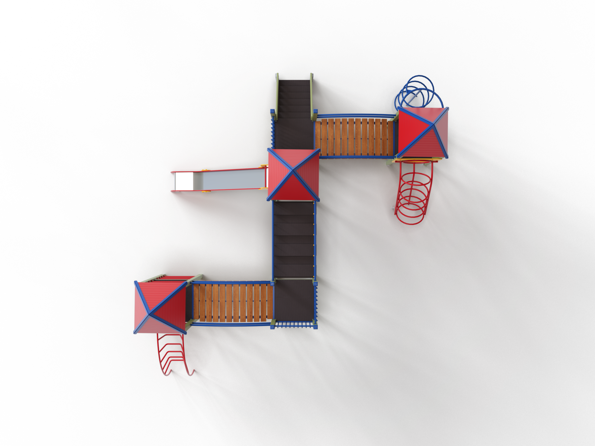 ДИК 4.13-ДЕРЕВО Детский игровой комплекс Н=1500 мм