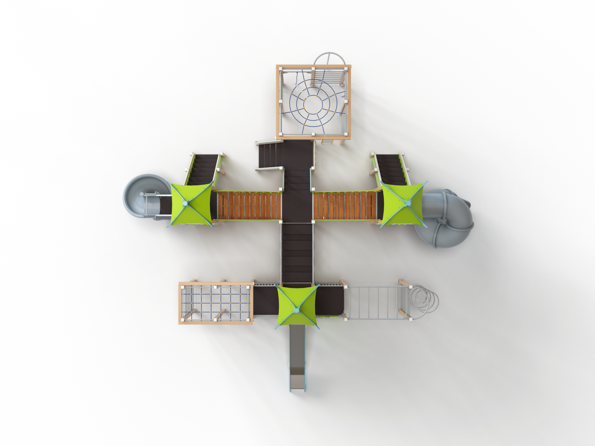 ДИК 5.053-ДПК Детский игровой комплекс Н=1500 мм, 1800 мм, 2000 мм