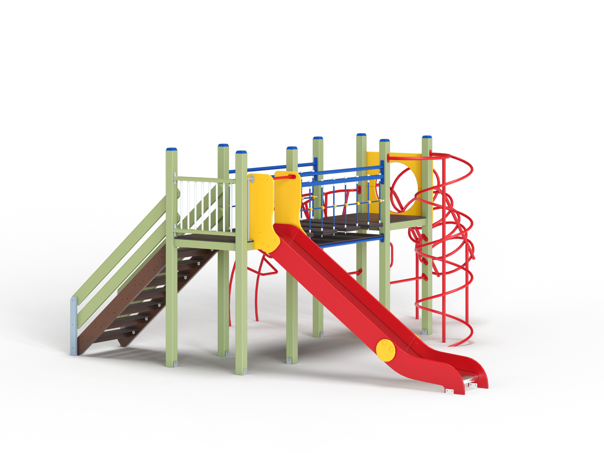 ДИК 2.311-ДЕРЕВО Детский игровой комплекс Н=1500 мм