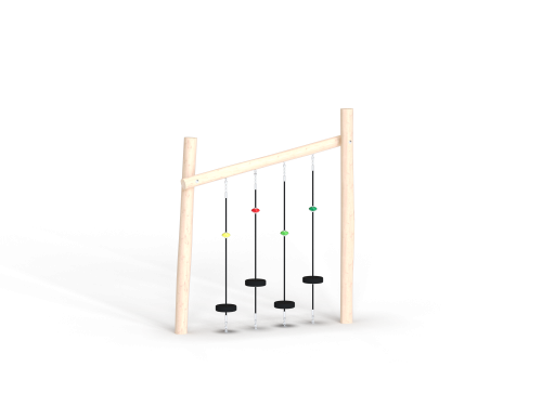ДП 3.153 Комплекс диски на бревнах