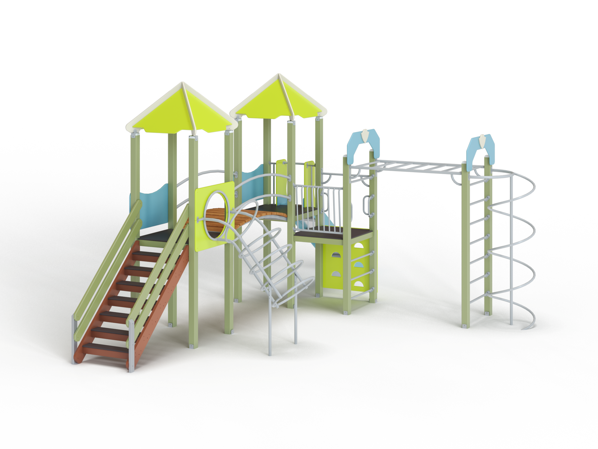 ДИК 3.211 Детский игровой комплекс Н=1500