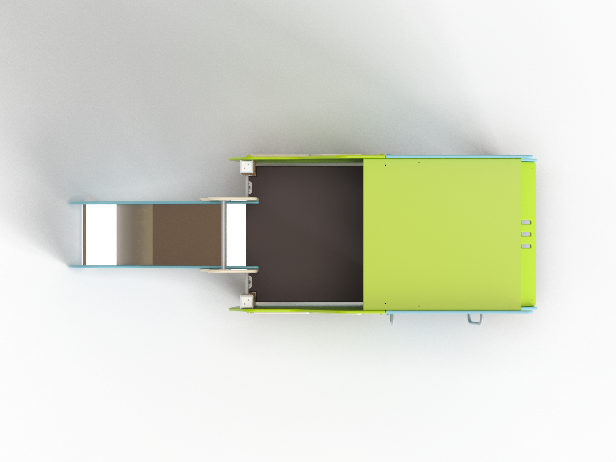 МФ 4.11-ДПК Самосвал с горкой Н=700 мм