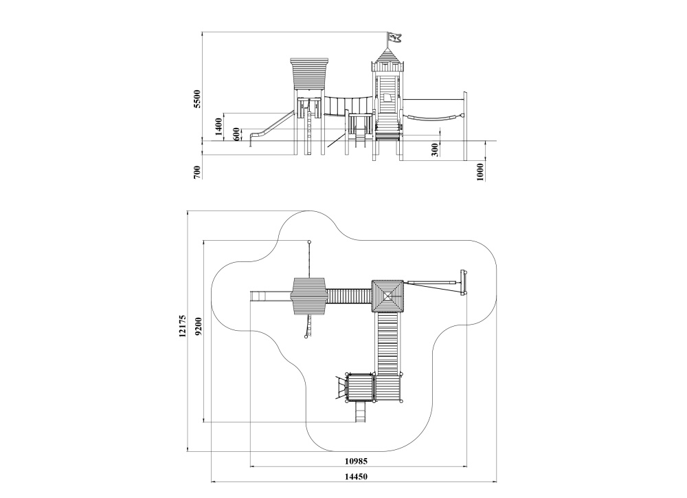 ДП 4.146 Башни с горками