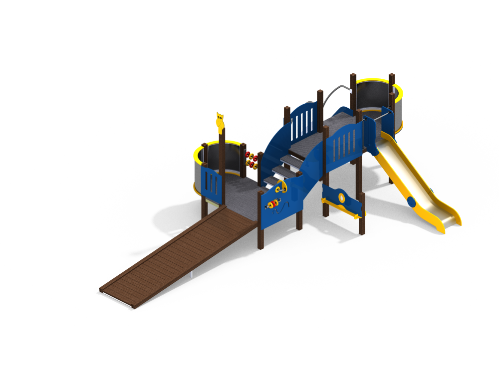 ДИК 3.245 Детский игровой комплекс Н=1200