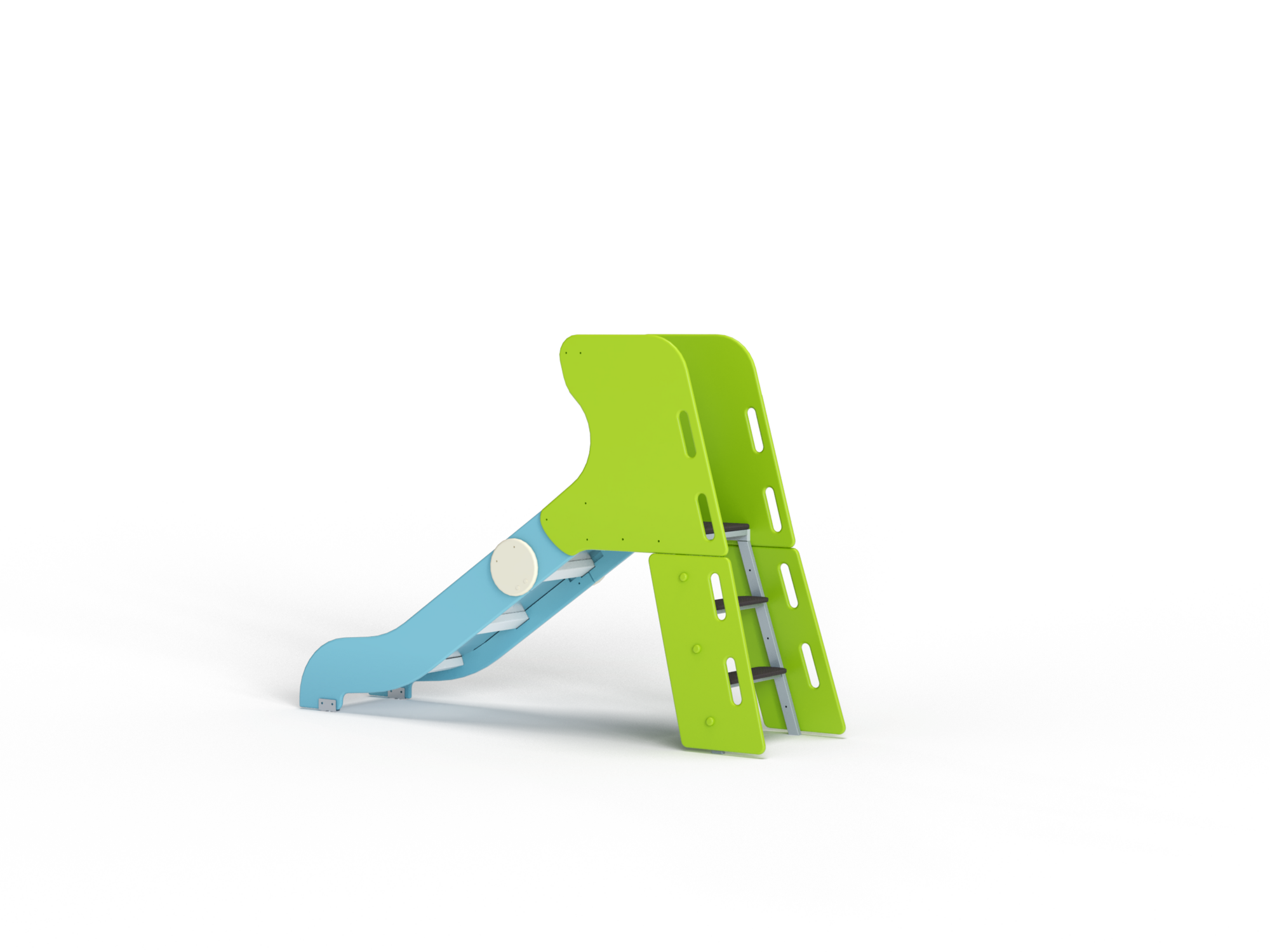 ДИО 5.041 Горка с деревянными перилами H=900