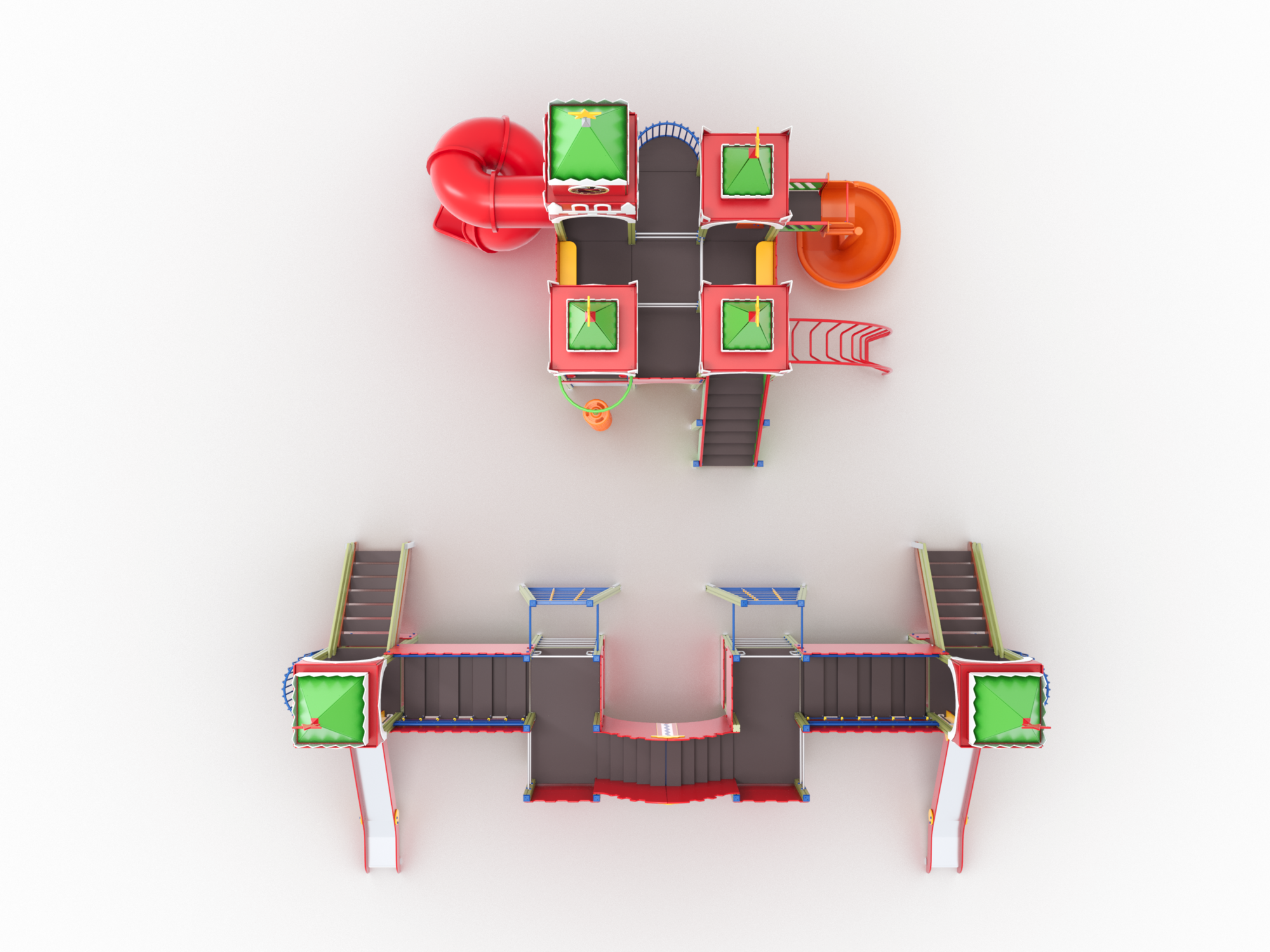 ДИК 8.03 Детский игровой комплекс Н=1500 мм, 2000 мм