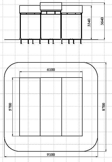 СО 6.60 Навес для тренажеров