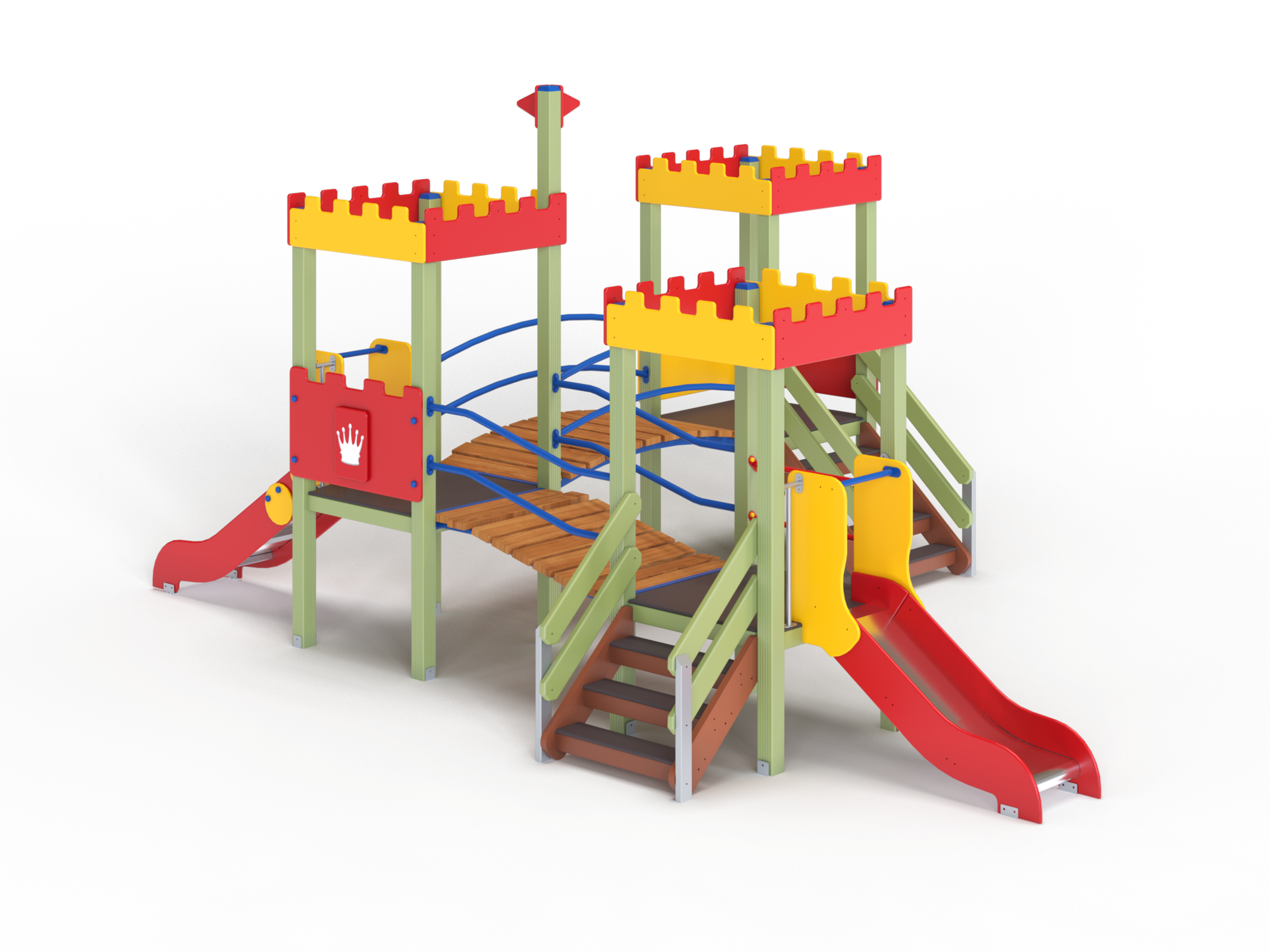 ДИК 3.175-ДЕРЕВО Детский игровой комплекс Н=900 мм, Н=700 мм