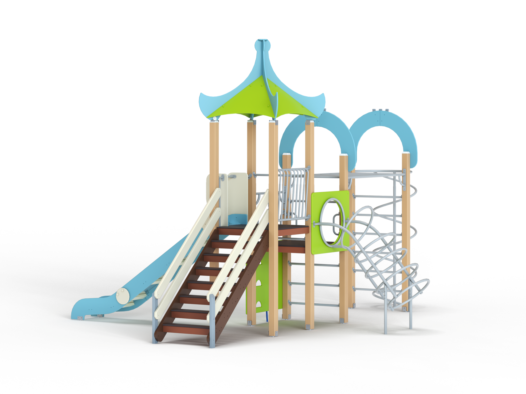 ДИК 1.251-ДПК Детский игровой комплекс Н=1500