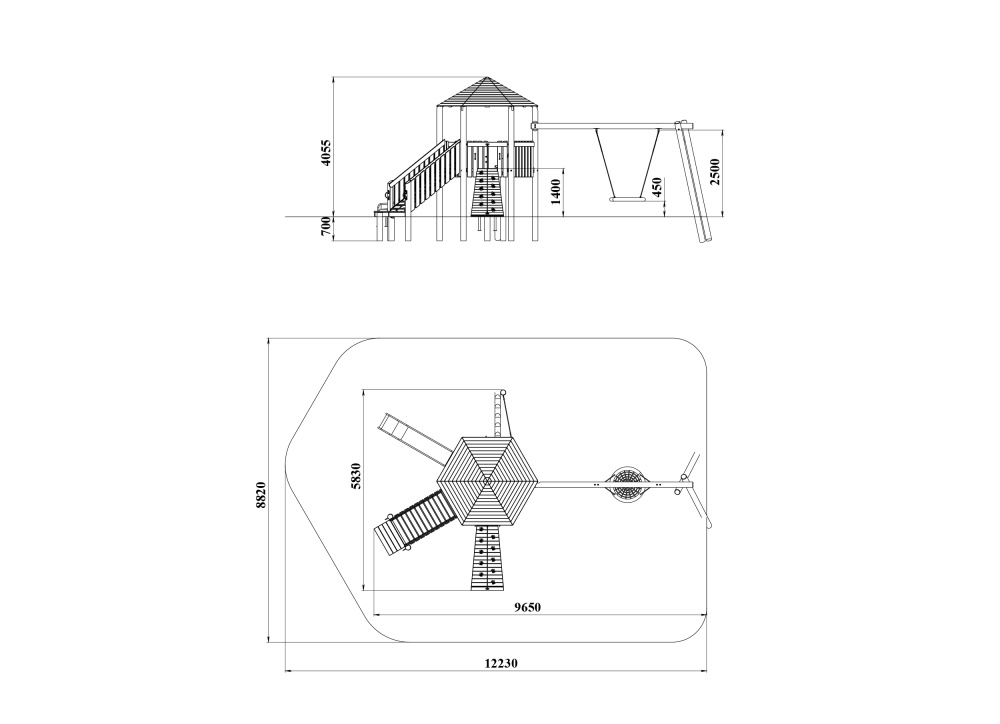 ДП 4.185 Комплекс с горками