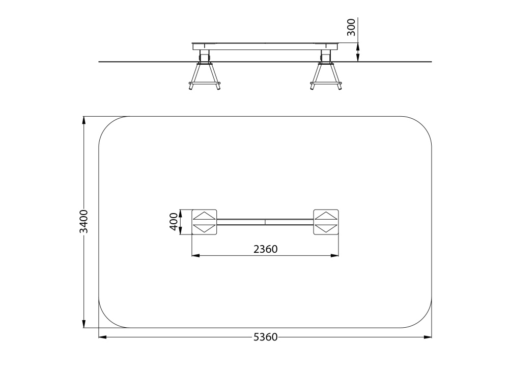 ДИО 3.33.11 Балансир на шарнирах цинк