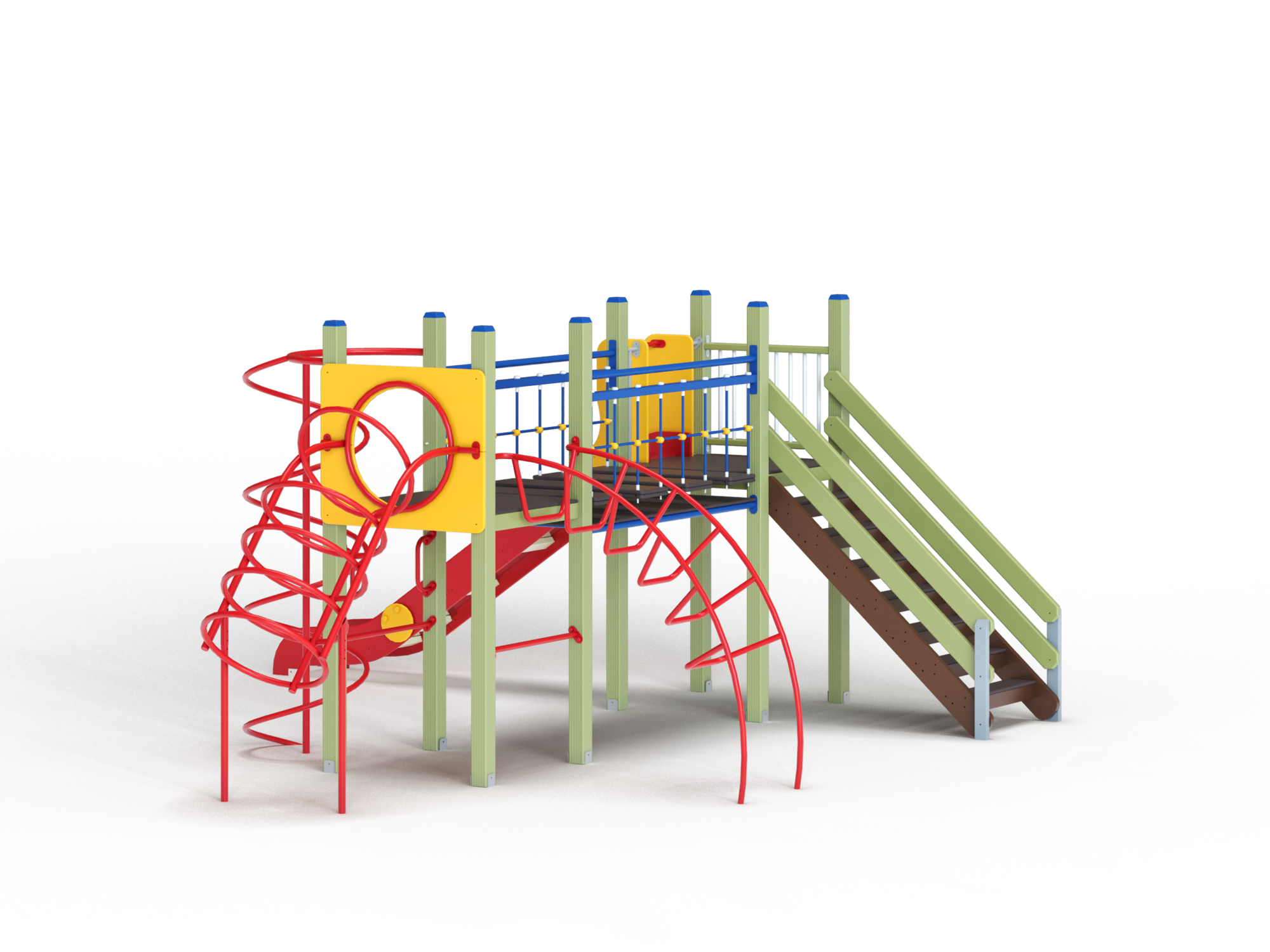 ДИК 2.311-ДЕРЕВО Детский игровой комплекс Н=1500 мм