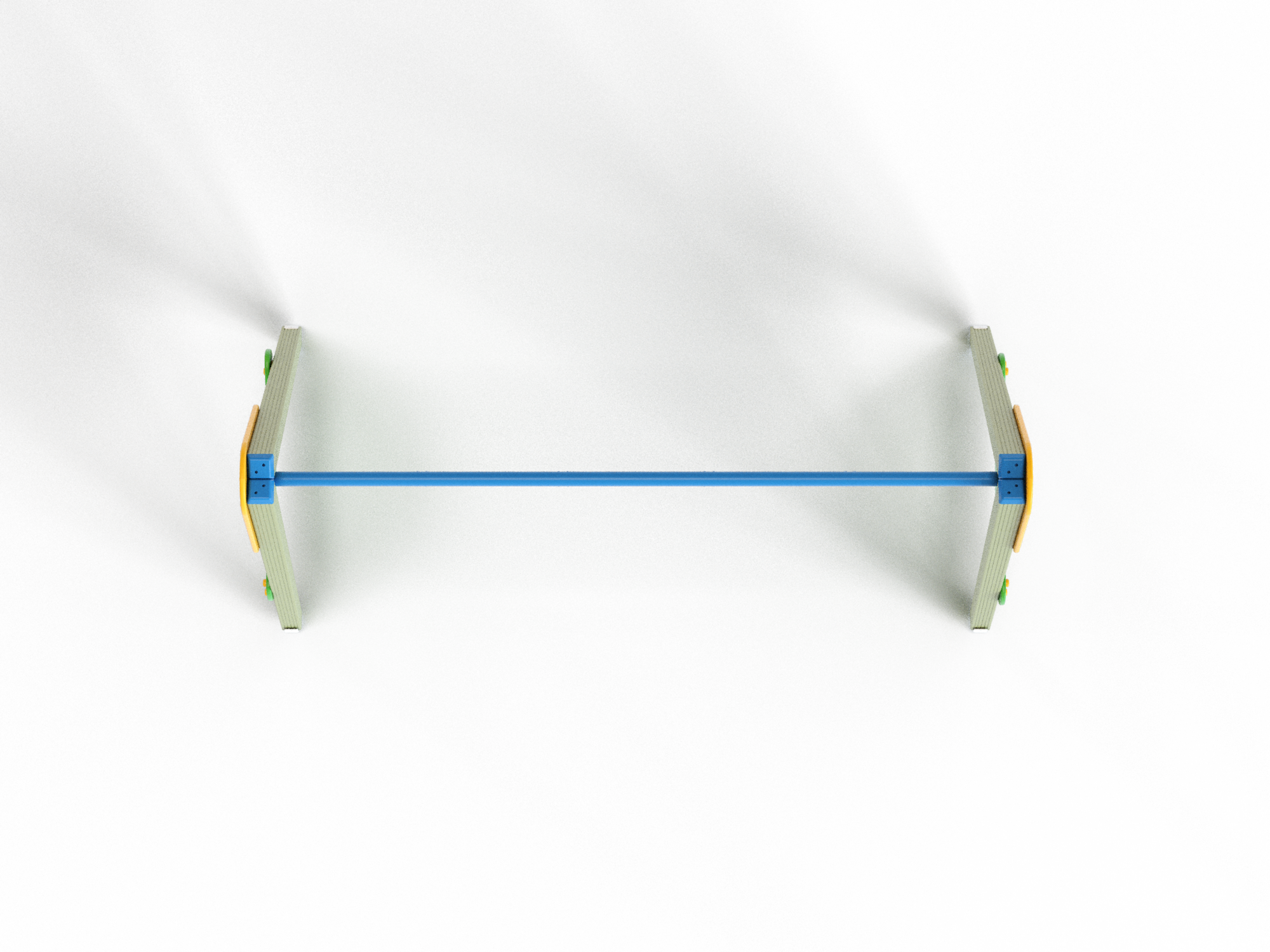 ДИО 1.105 Качели двойные (подвесы в комплект не входит)